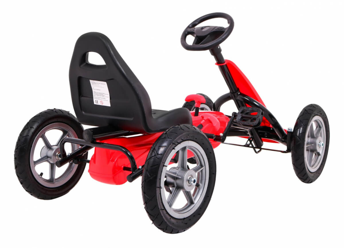 Kart cu pedale pentru copii STAR AIR (1904) Rosu - imagine 5