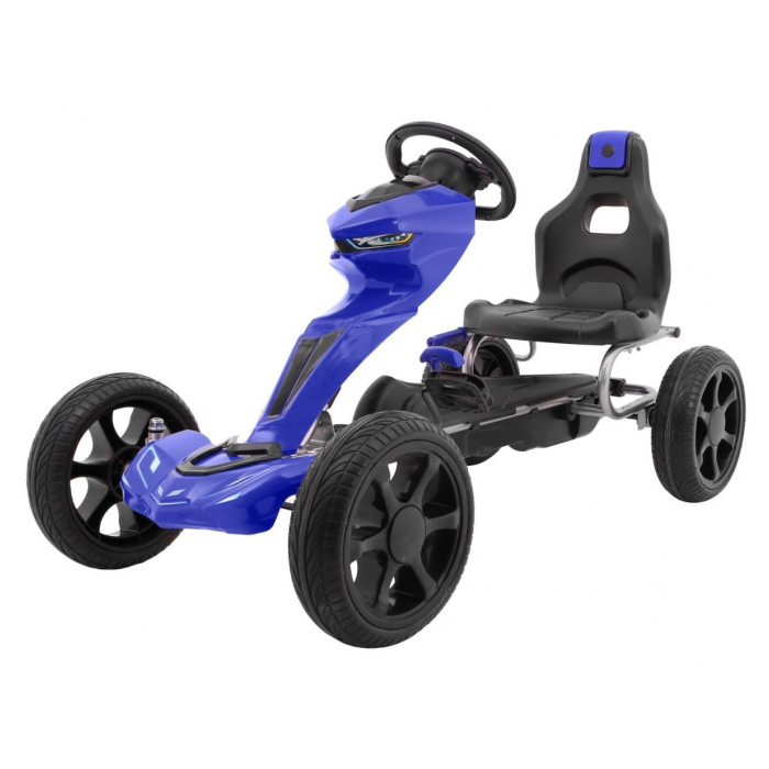 Kart cu pedale pentru copii Grand Ride (1502) Albastru