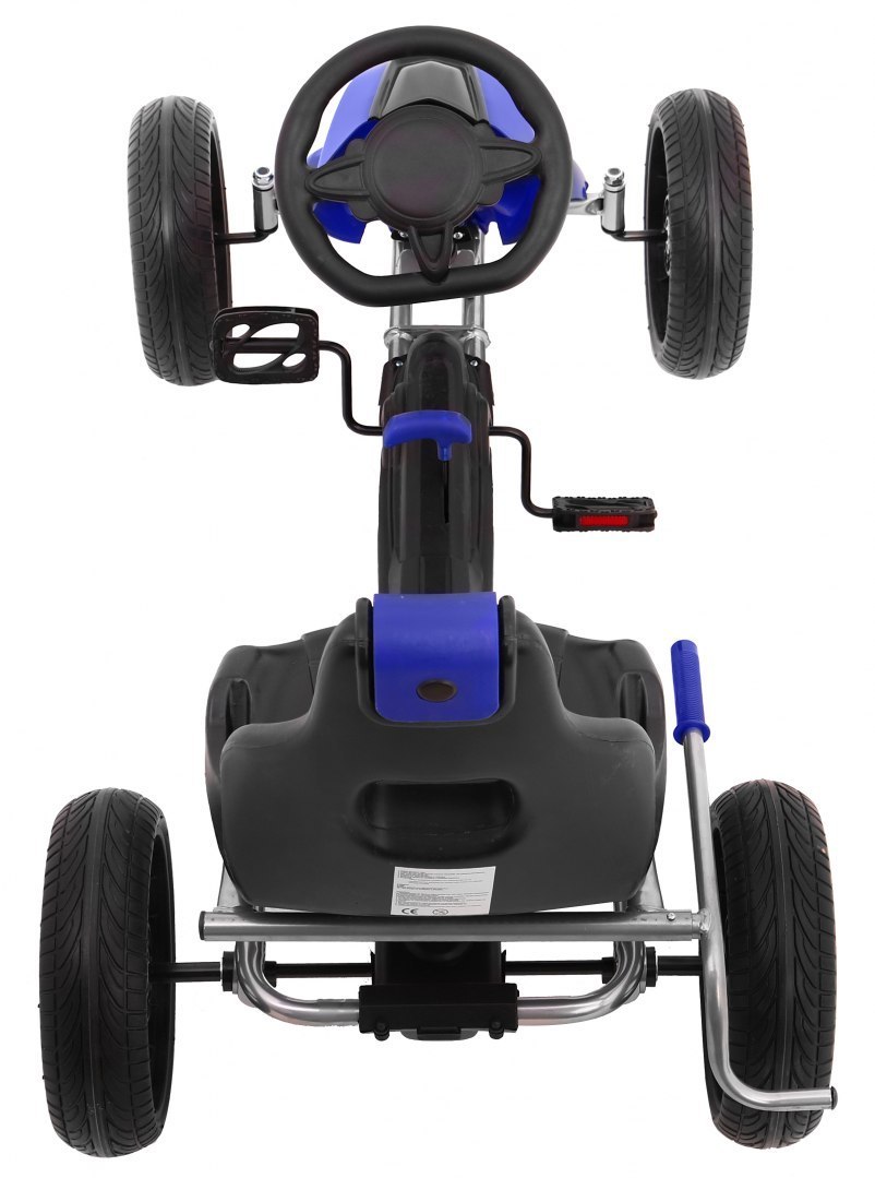 Kart cu pedale pentru copii Grand Ride (1502) Albastru - imagine 11