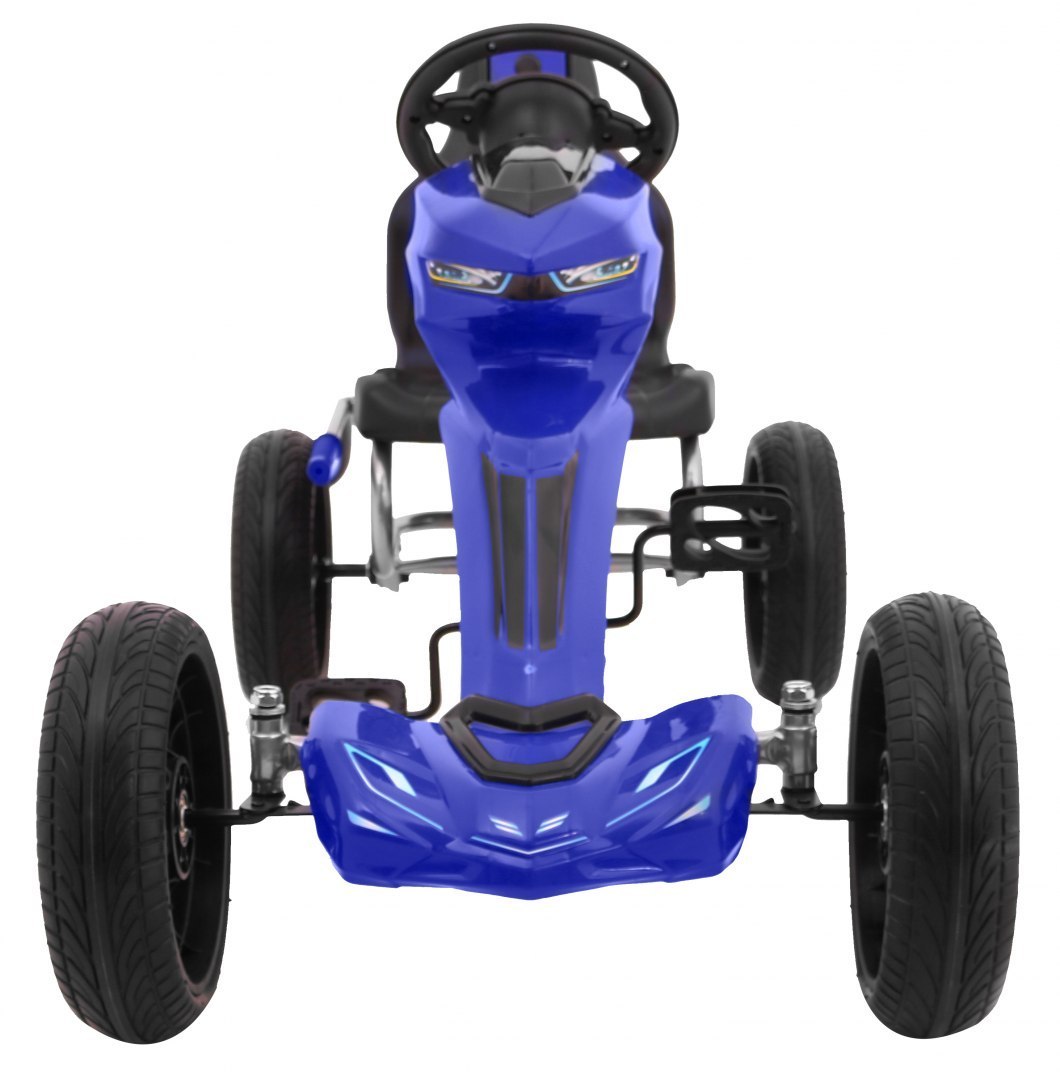 Kart cu pedale pentru copii Grand Ride (1502) Albastru - imagine 8