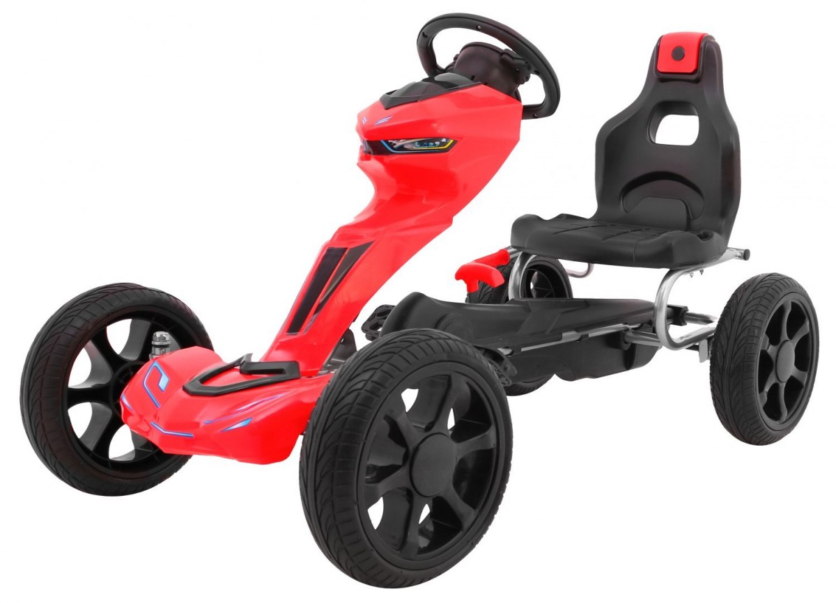 Kart cu pedale pentru copii Grand Ride (1502) Rosu