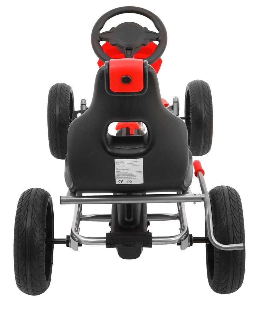 Kart cu pedale pentru copii Grand Ride (1502) Rosu - imagine 4