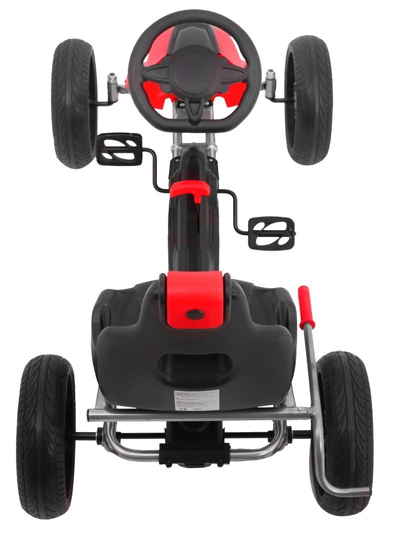 Kart cu pedale pentru copii Grand Ride (1502) Rosu - imagine 5