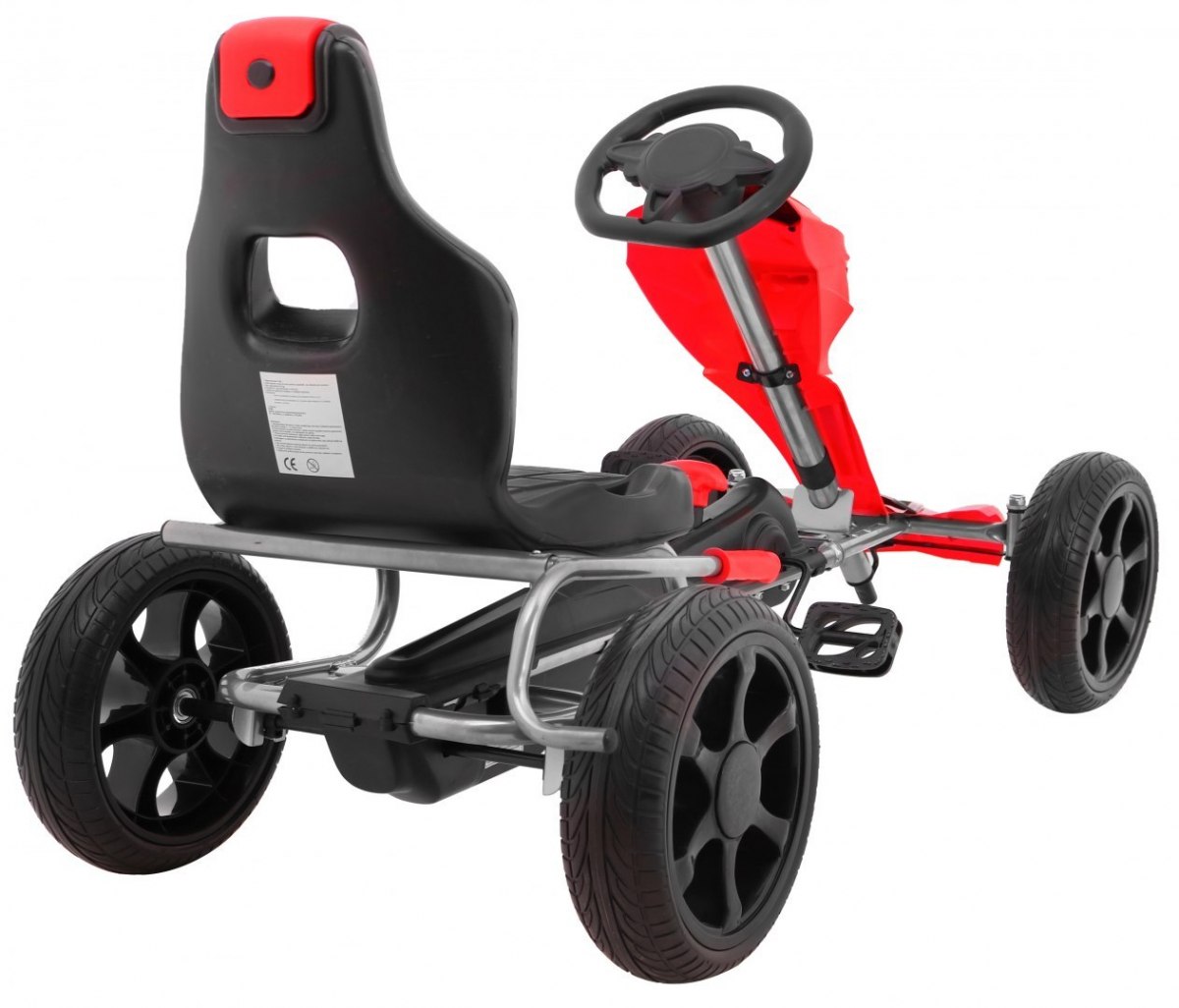 Kart cu pedale pentru copii Grand Ride (1502) Rosu - imagine 6