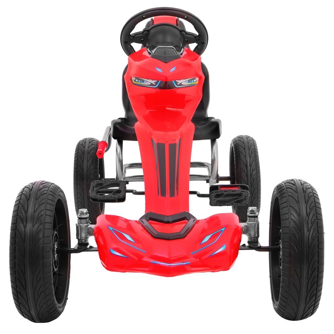 Kart cu pedale pentru copii Grand Ride (1502) Rosu - imagine 9