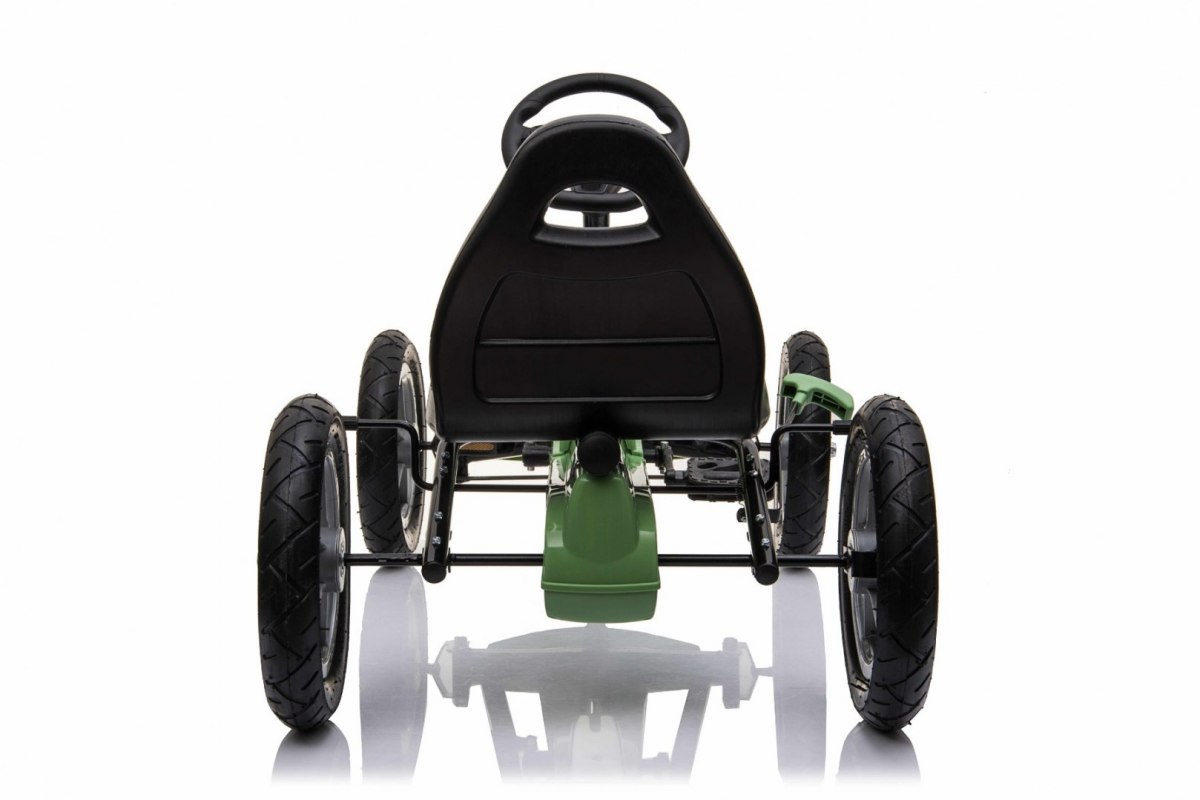 KART CU PEDALE PENTRU COPII STAR AIR 1904, roti gonflabile, Verde - imagine 4