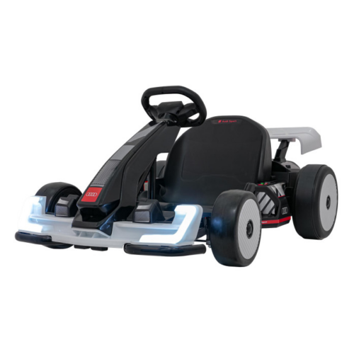 Kart electric pentru copii Autokids Audi Drift 24V 300W (007) Alb