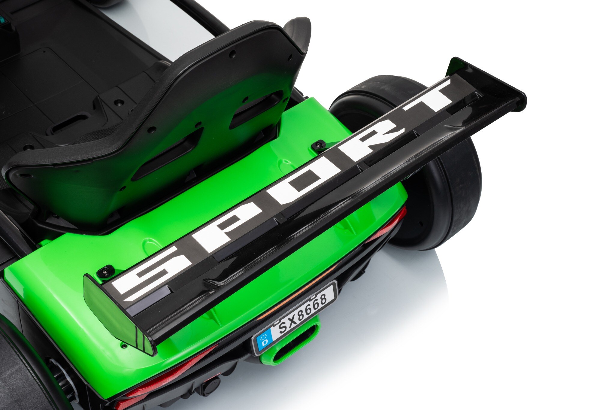 Kart electric pentru copii Drift Mekani-X 24V 600W, cu viteza maxima 15 km/h, scaun sportiv reglabil, Verde - imagine 2