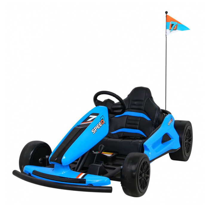 Kart electric pentru copii DRIFT KING 24 Volti (035) Albastru