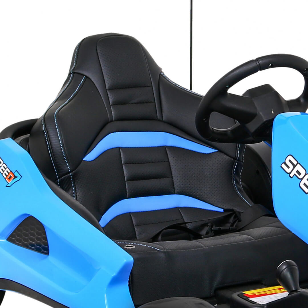 Kart electric pentru copii DRIFT KING 24 Volti (035) Albastru - imagine 7