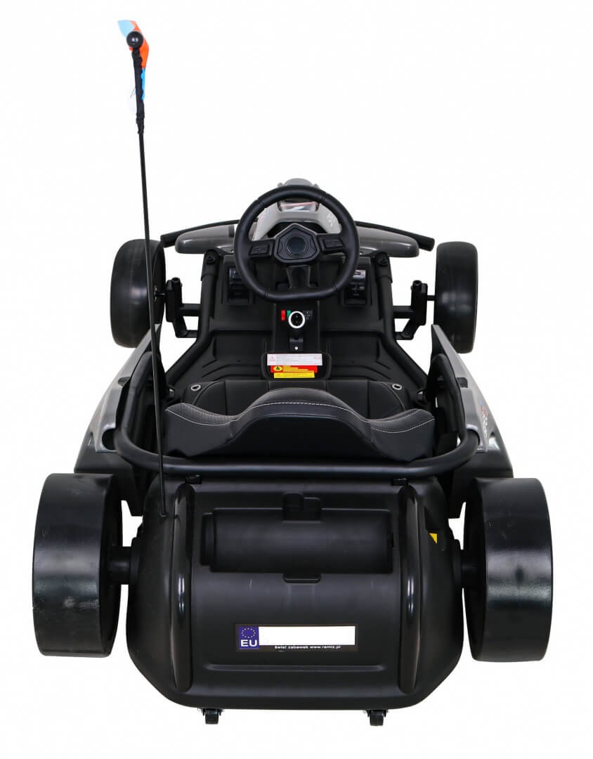 Kart electric pentru copii DRIFT KING 24 Volti (035) Gri - imagine 5
