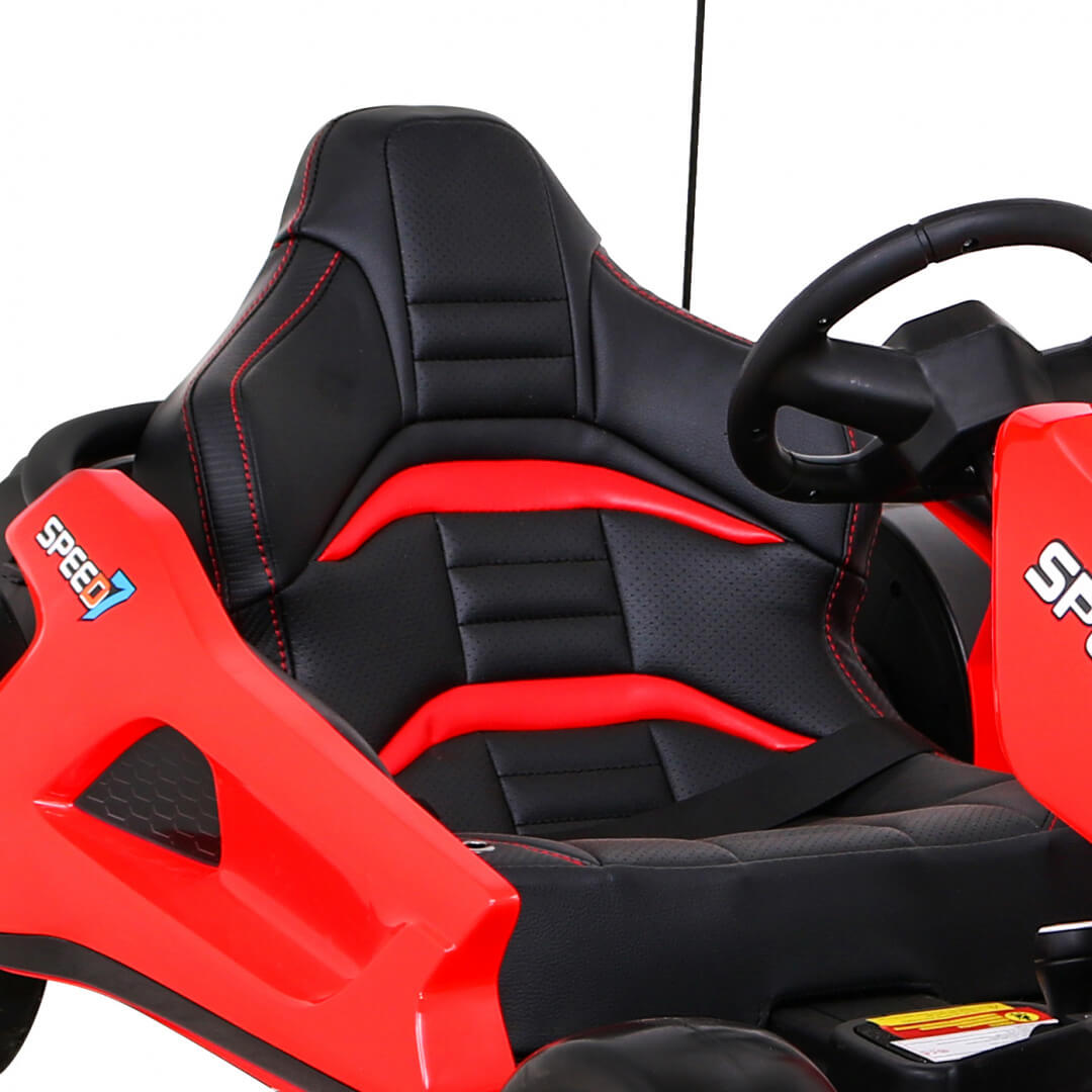 Kart electric pentru copii DRIFT KING 24 Volti (035) Rosu - imagine 5