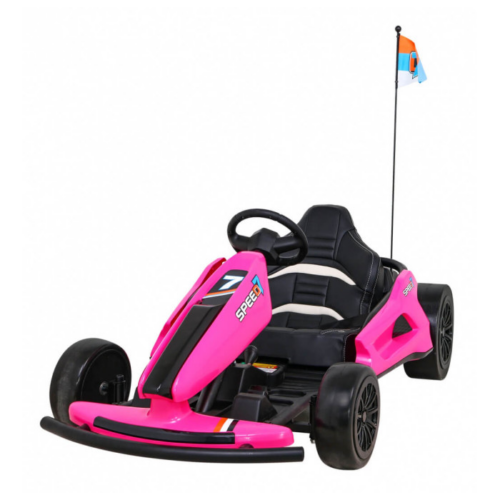 Kart electric pentru copii drift KING LUX 24V 300W (035) Roz