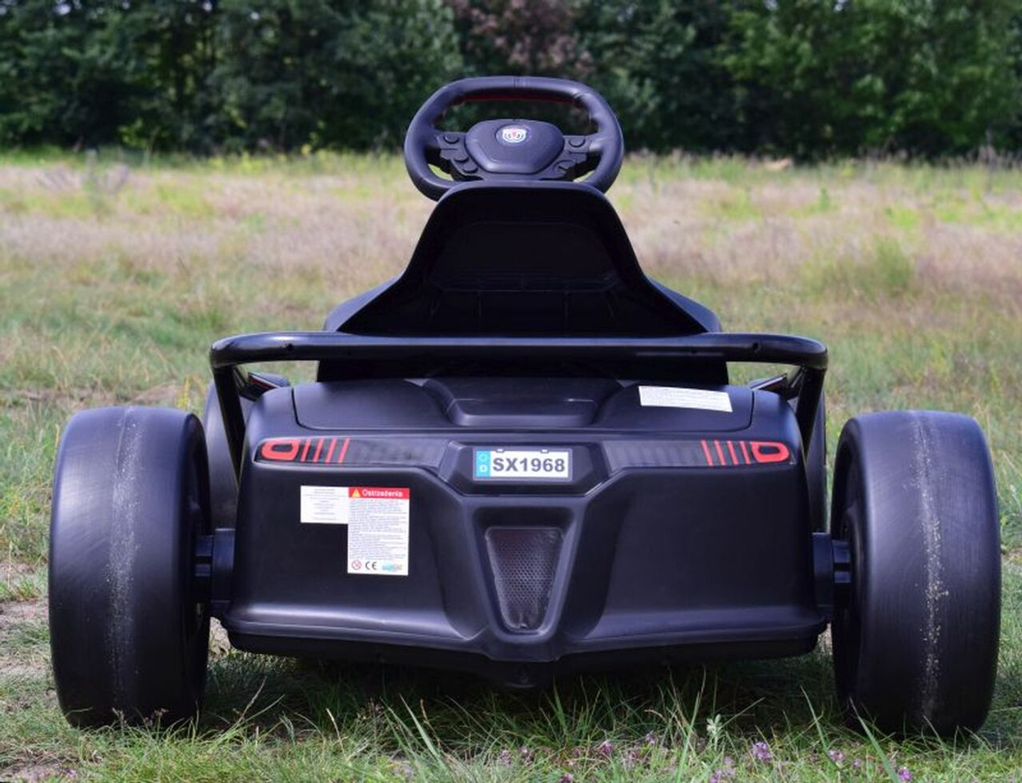 Kart electric pentru copii FX1 Drift Master 24 Volti (1968) Rosu - imagine 8