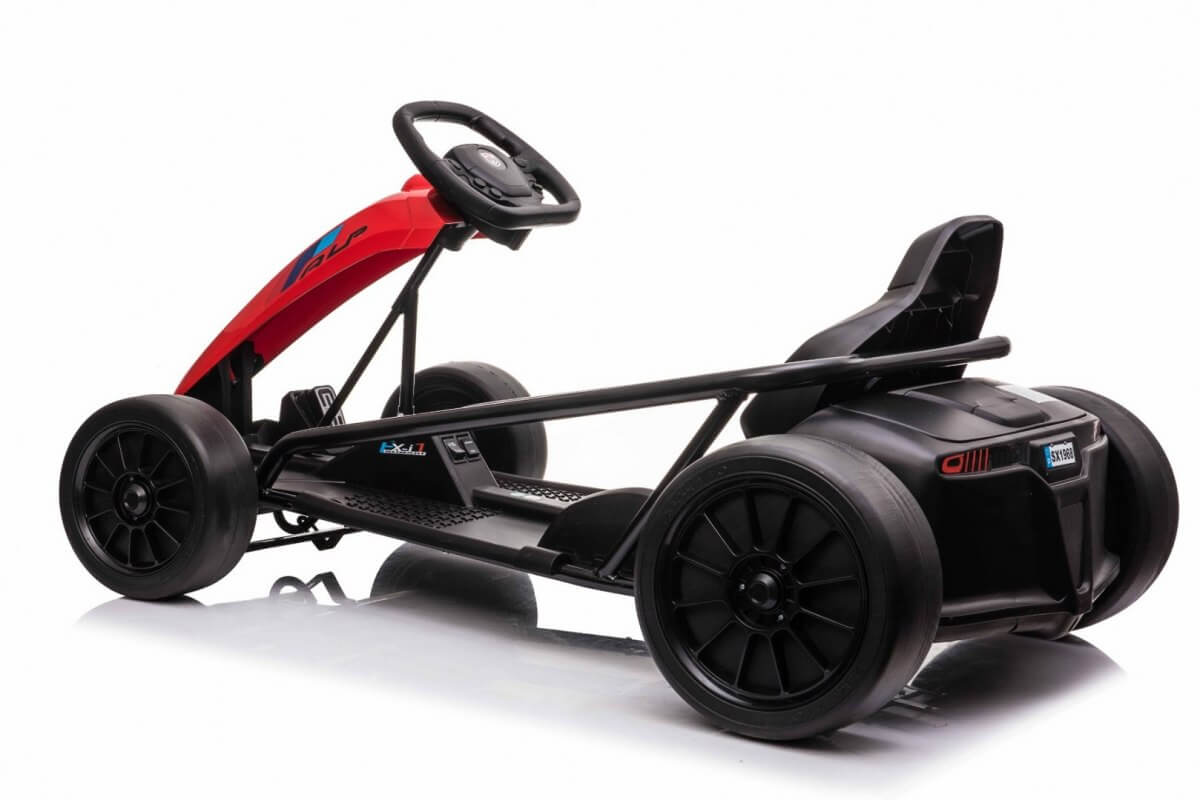 Kart electric pentru copii FX1 Drift Master 24 Volti (1968) Rosu - imagine 3