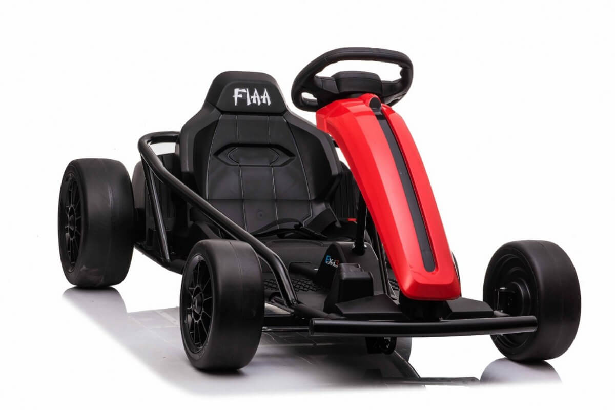 Kart electric pentru copii FX1 Drift Master 24 Volti (1968) Rosu - imagine 5