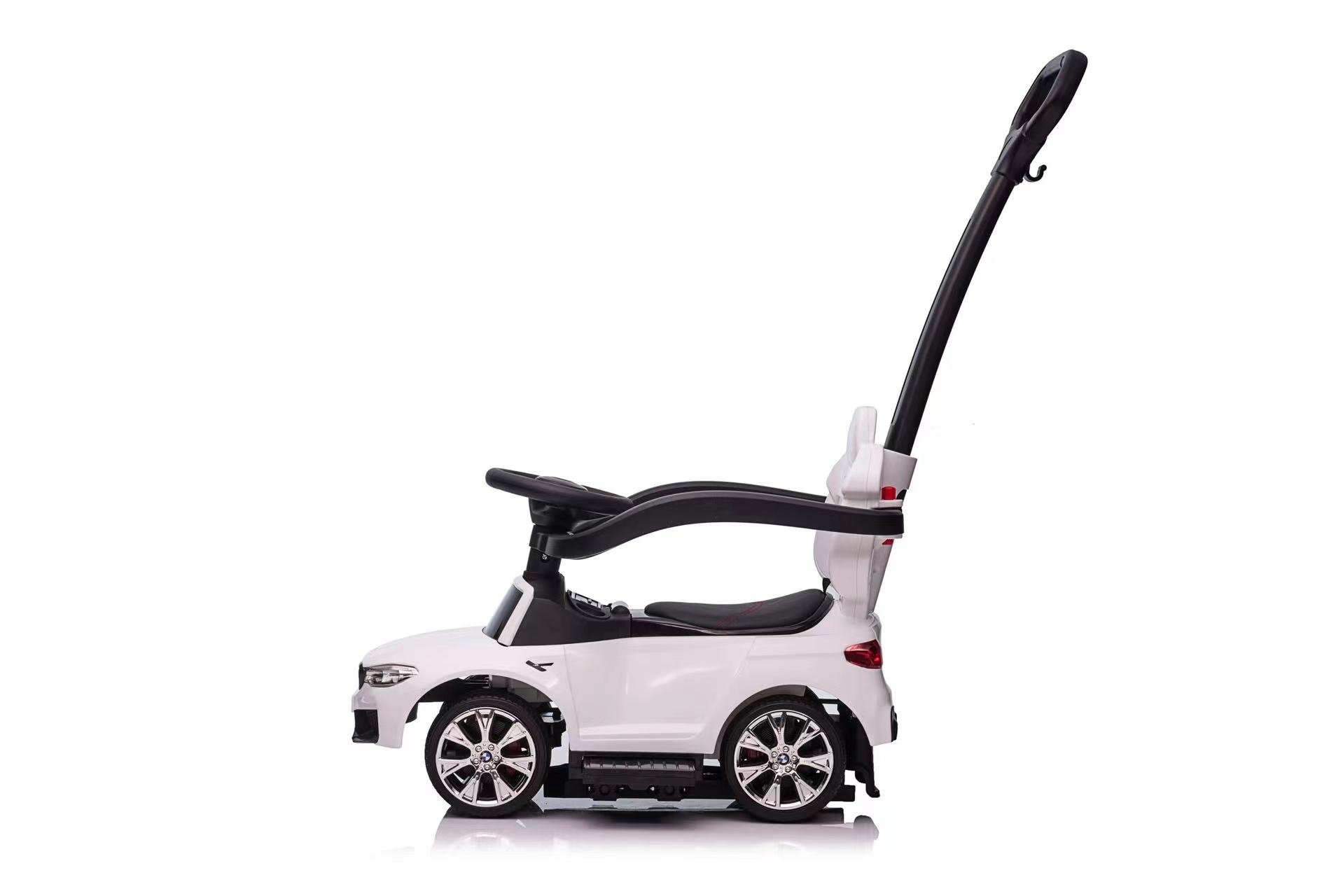 Masinuta de impins cu maner parental 3-in-1 BMW M5 (sx2078) Alb - imagine 4