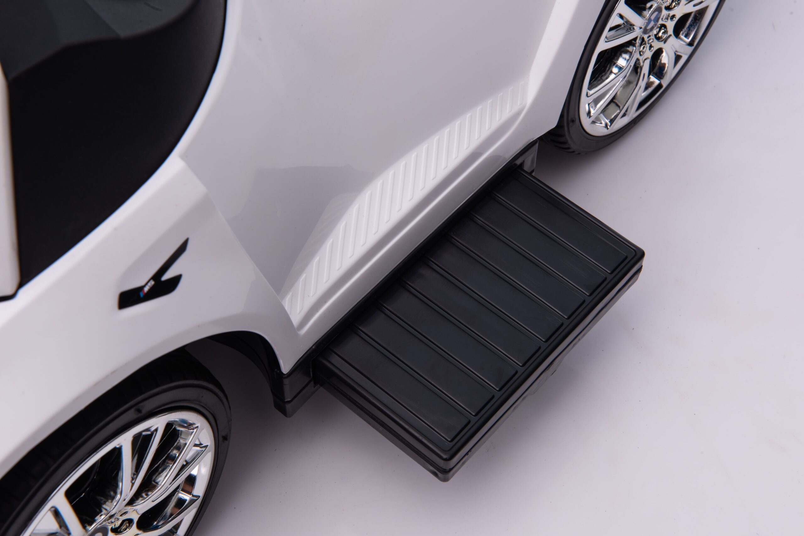 Masinuta de impins cu maner parental 3-in-1 BMW M5 (sx2078) Alb - imagine 6