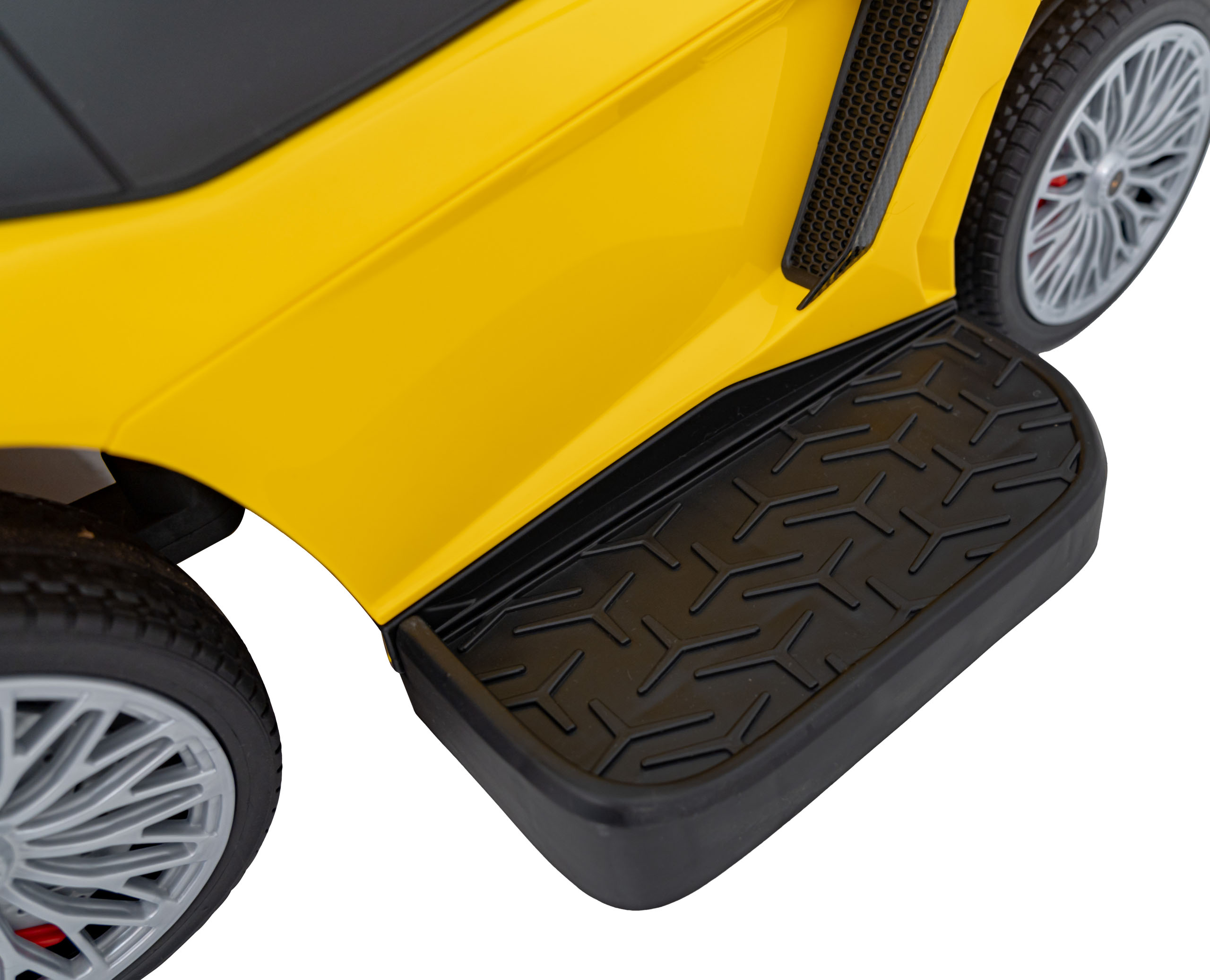 Masinuta de impins cu maner parental Lamborghini Aventador (8810) Galben - imagine 5