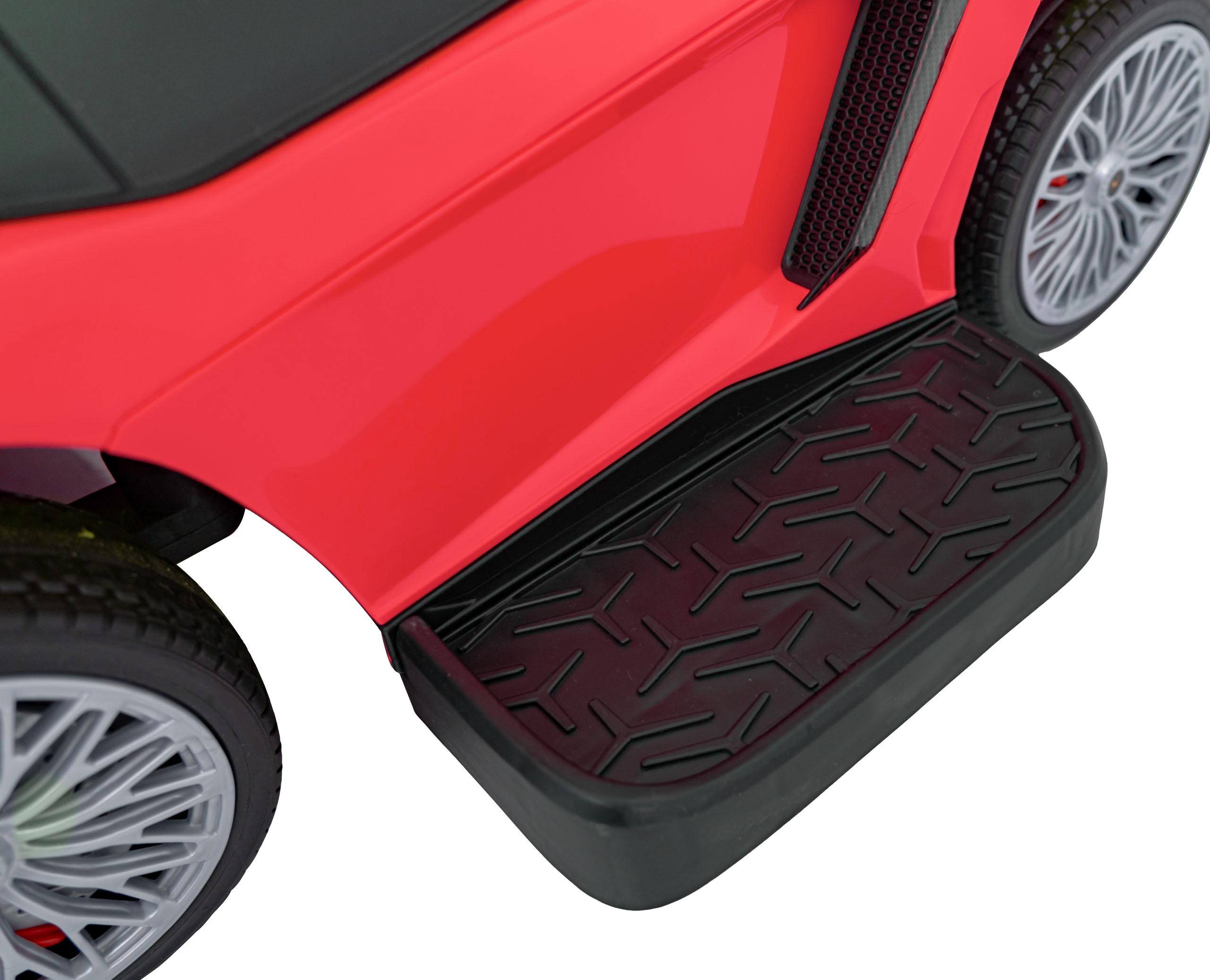 Masinuta de impins cu maner parental Lamborghini Aventador (8810) Rosu - imagine 3