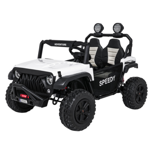 Masinuta electrica pentru copii SUV ALL TERRAIN 24V 800W 4×4 (3568) Alb