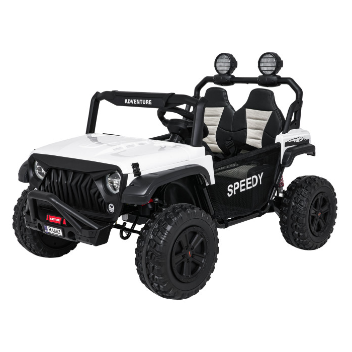 Masinuta electrica pentru copii SUV ALL TERRAIN 24V 800W 4x4 (3568) Alb