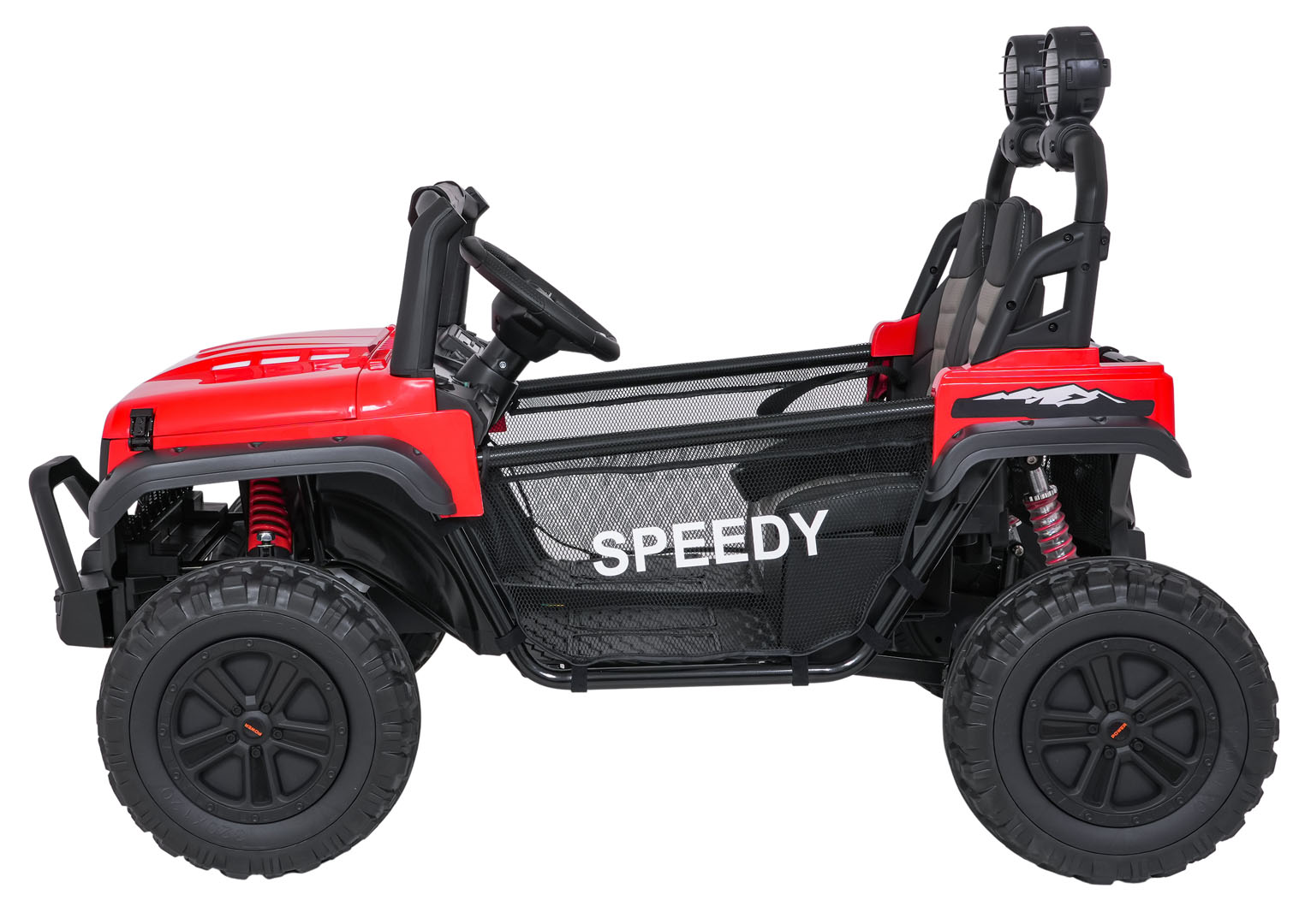 Masinuta electrica pentru copii SUV ALL TERRAIN 24V 800W 4x4 (3568) Rosu - imagine 6