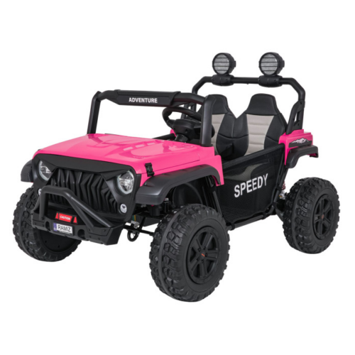 Masinuta electrica pentru copii SUV ALL TERRAIN 24V 800W 4×4 (3568) Roz