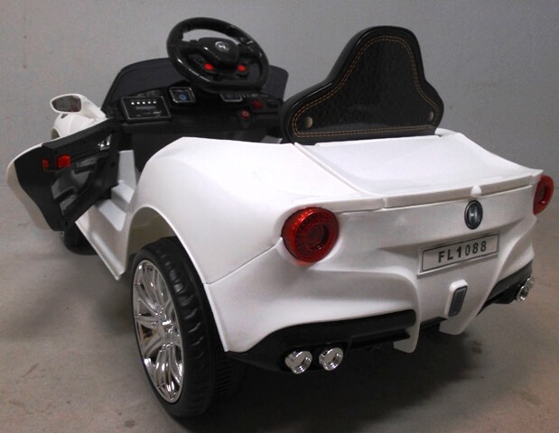 Masinuta electrica pentru copii Cabrio B11 (FL1088) Alb - imagine 4