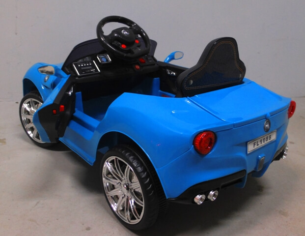 Masinuta electrica pentru copii Cabrio B11 (FL1088) Albastru - imagine 3