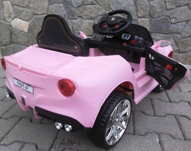 Masinuta electrica pentru copii Cabrio B11 (FL1088) Roz - imagine 5