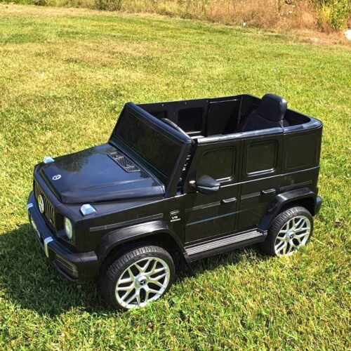 Masinuta electrica pentru copii Mercedes Benz AMG G63 12V 60W Lux (s306) Negru