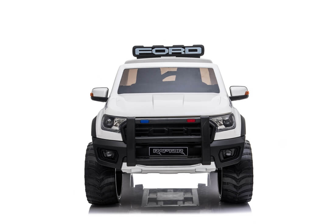 Masinuta electrica pentru copii Ford Ranger Raptor POLITIA (DK-F150) Alb - imagine 3