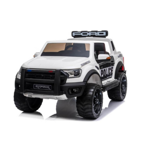 Masinuta electrica pentru copii Ford Ranger Raptor POLITIA (DK-F150) Alb