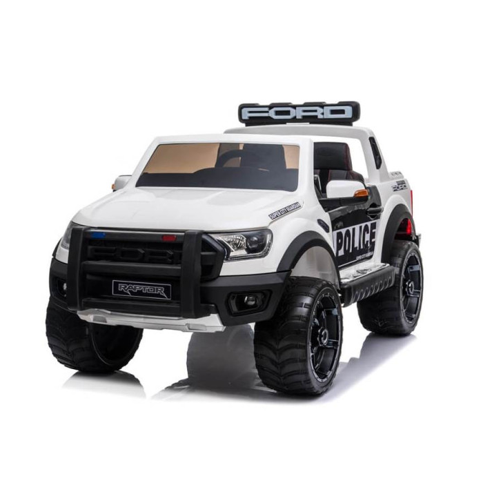 Masinuta electrica pentru copii Ford Ranger Raptor POLITIA (DK-F150) Alb