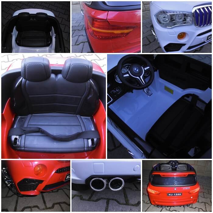 Masinuta electrica pentru copii CABRIO B6 Rosu - imagine 4