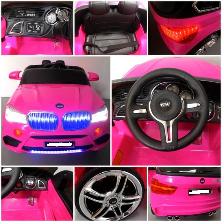 Masinuta electrica pentru copii CABRIO B6 Roz - imagine 3