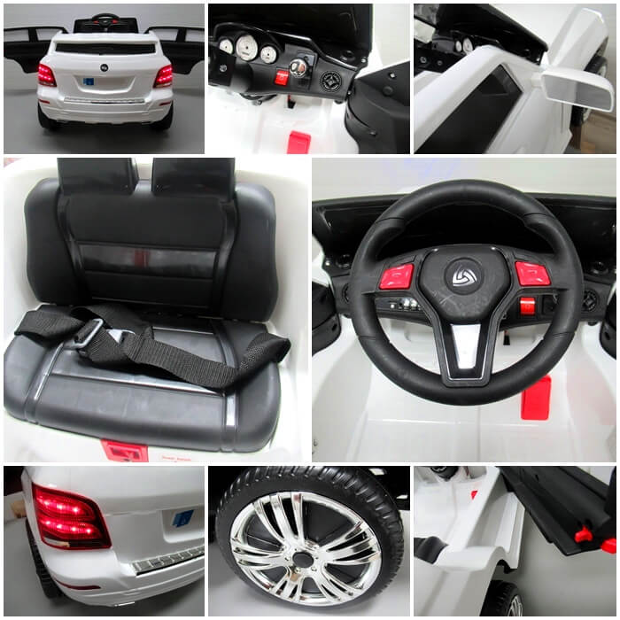 Masinuta electrica pentru copii SUV X1 (QY618) Alb - imagine 3