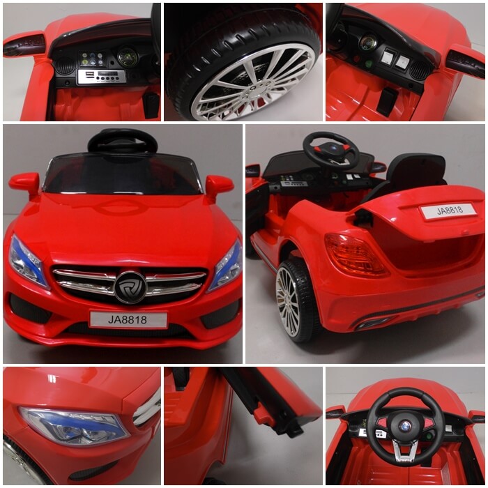 Masinuta electrica pentru copii CABRIO M4 Rosu - imagine 4