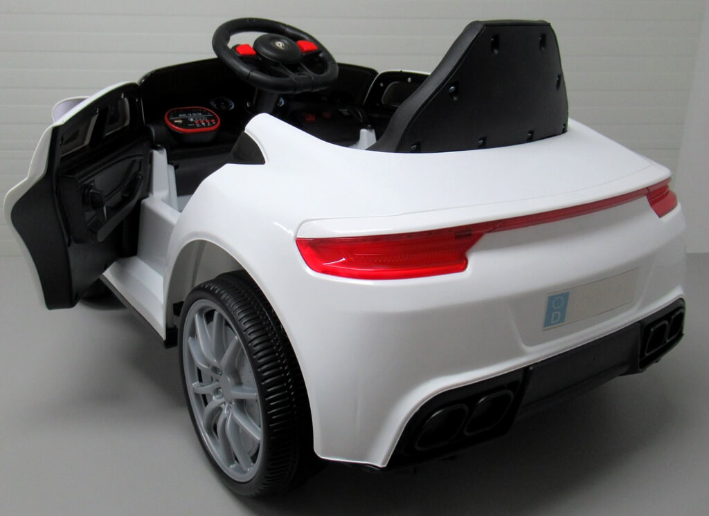 Masinuta electrica pentru copii Cabrio AA5 Alb - imagine 4