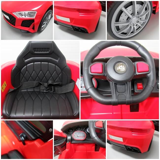 Masinuta electrica pentru copii Cabrio AA5 Rosu - imagine 4