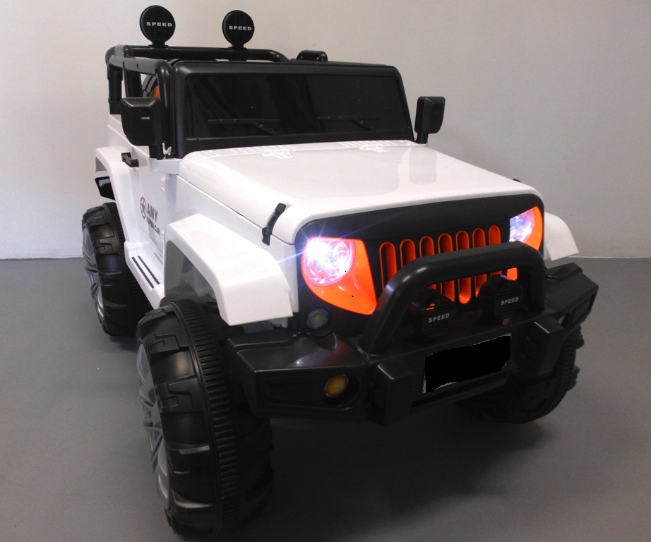 Masinuta electrica pentru copii AMY 4x4 (119) Alb - imagine 3