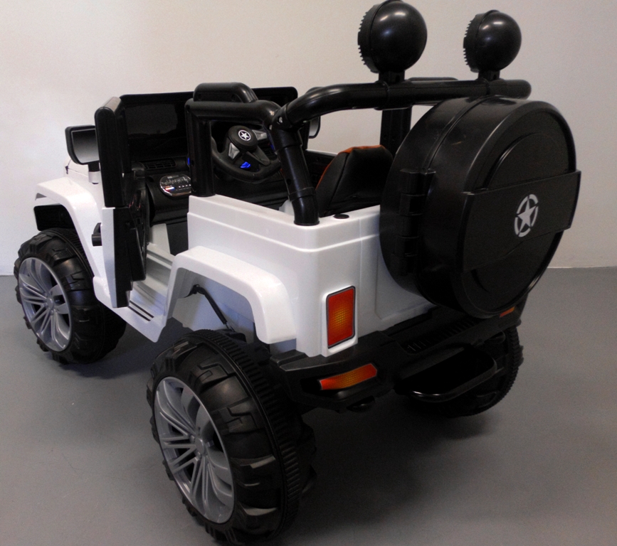 Masinuta electrica pentru copii AMY 4x4 (119) Alb - imagine 4