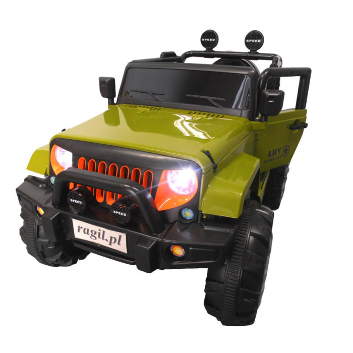 Masinuta electrica pentru copii AMY 4x4 (119) Verde