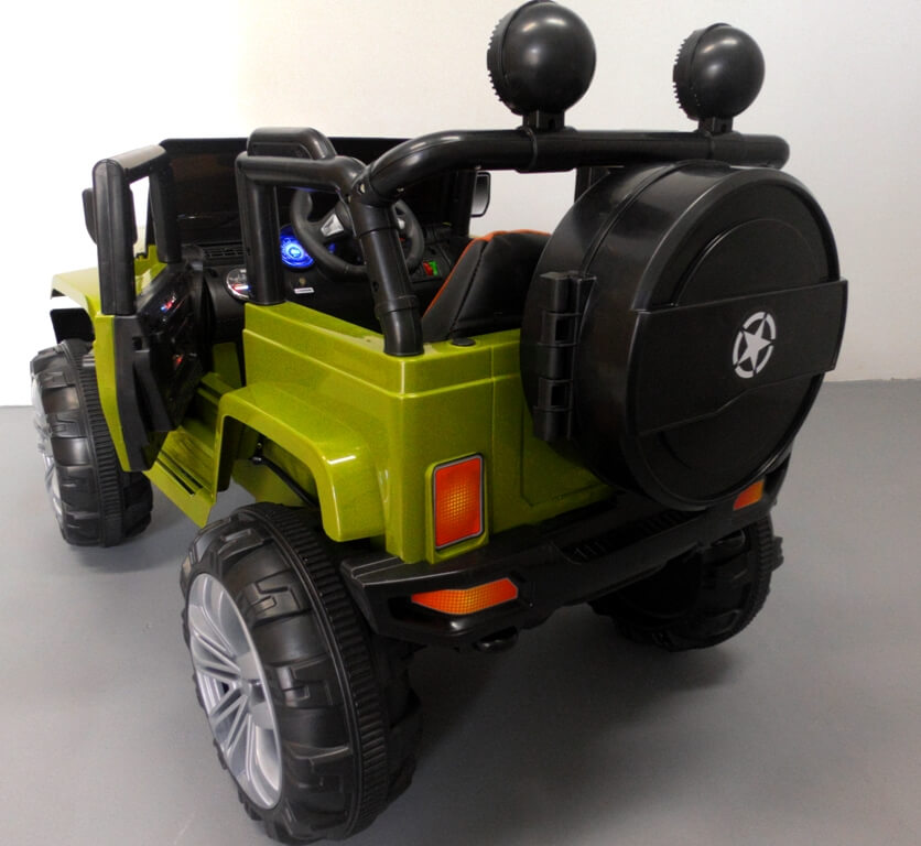 Masinuta electrica pentru copii AMY 4x4 (119) Verde - imagine 6