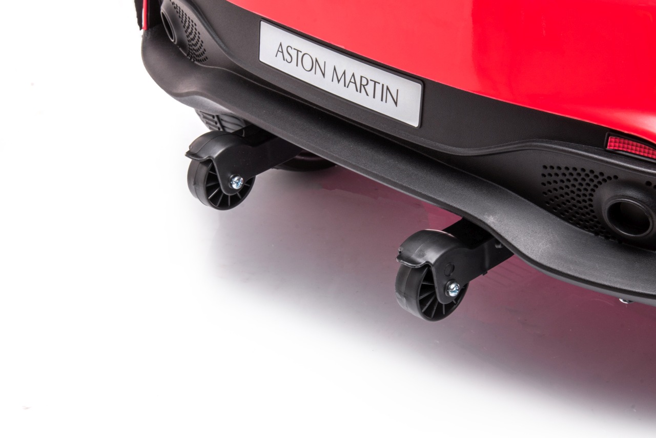 Masinuta electrica pentru copii Aston Martin DBX Lux 12V 100W 4x4 (S310) Negru - imagine 4