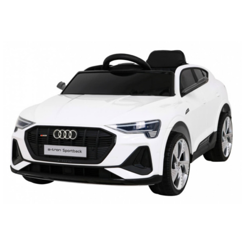 Masinuta electrica pentru copii Audi E-Tron Sportback 4×4 12V 100W (6688) Alb