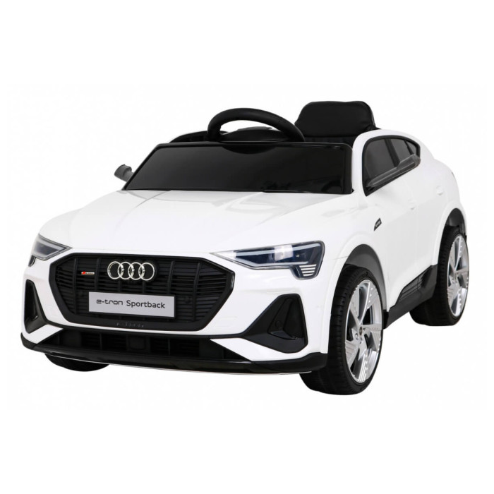 Masinuta electrica pentru copii Audi E-Tron Sportback 4x4 12V 100W (6688) Alb