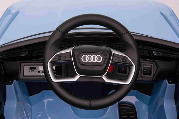 Masinuta electrica pentru copii Audi E-Tron Sportback 4x4 (6688) Albastru - imagine 9