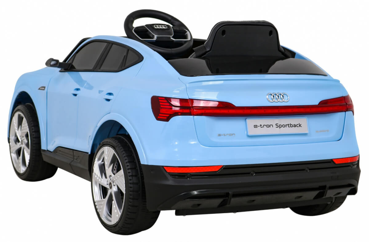 Masinuta electrica pentru copii Audi E-Tron Sportback 4x4 (6688) Albastru - imagine 6